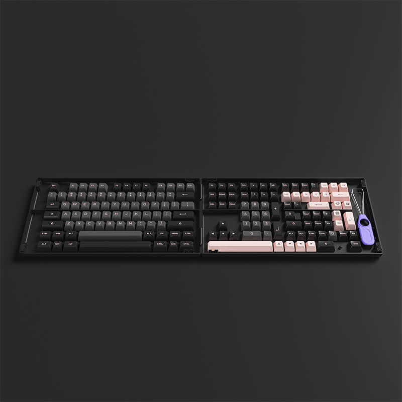 Akko Black & Pink Keycap Set