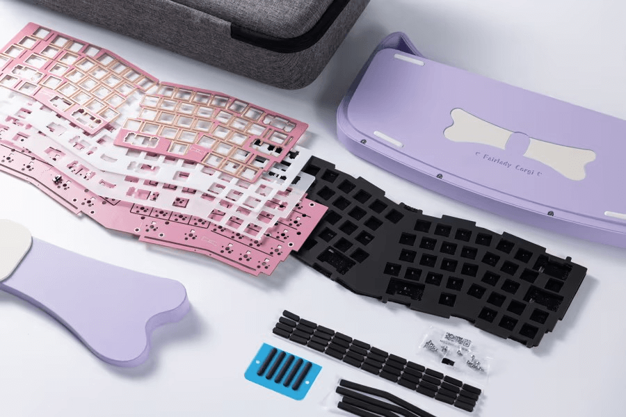  Corgi Fairlady Alice Keycap Set